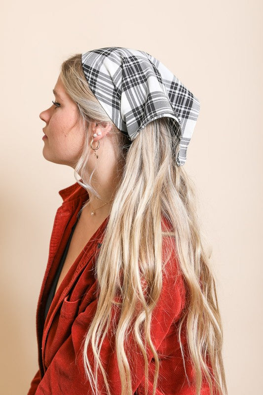 Triangle Flannel Head Scarf king-general-store-5710.myshopify.com