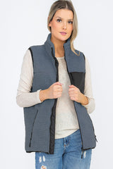 Sherpa Fleece Jacket Vest king-general-store-5710.myshopify.com