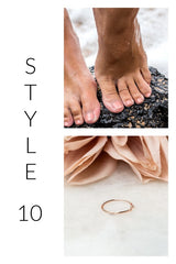 Sterling Silver Toe Rings