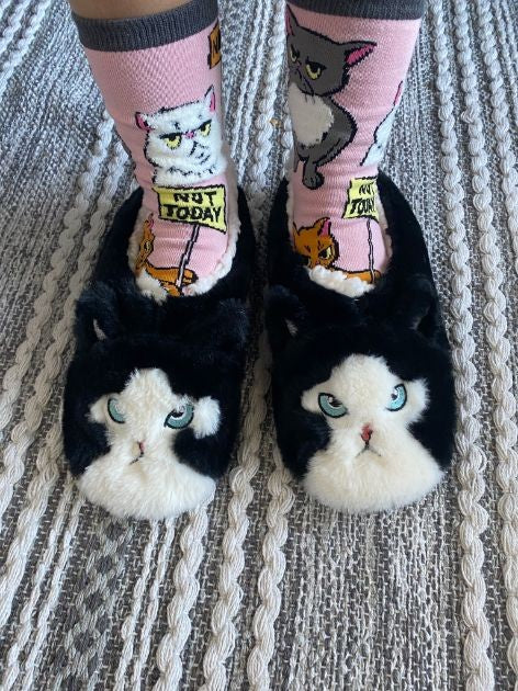 Good Kitty - Women's Sherpa Slippers Socks king-general-store-5710.myshopify.com