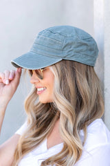 Distressed Cadet Hat Cap king-general-store-5710.myshopify.com