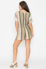 Summer Stripe Surplice Romper king-general-store-5710.myshopify.com