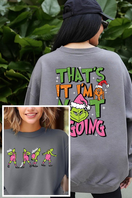 Grinch Unisex Fleece Sweatshirt king-general-store-5710.myshopify.com