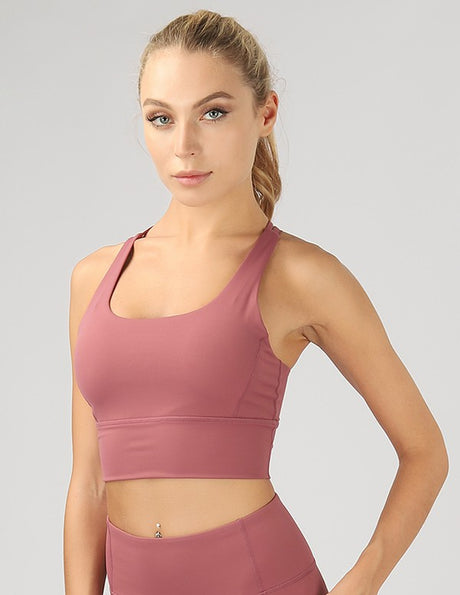 Strappy Back Active Crop Top king-general-store-5710.myshopify.com