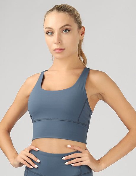 Strappy Back Active Crop Top king-general-store-5710.myshopify.com