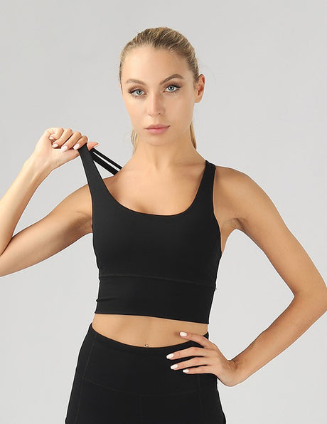 Strappy Back Active Crop Top king-general-store-5710.myshopify.com