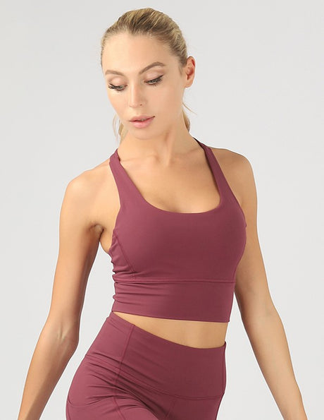 Strappy Back Active Crop Top king-general-store-5710.myshopify.com