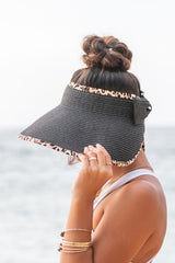 Leopard Foldable Bow Visors king-general-store-5710.myshopify.com