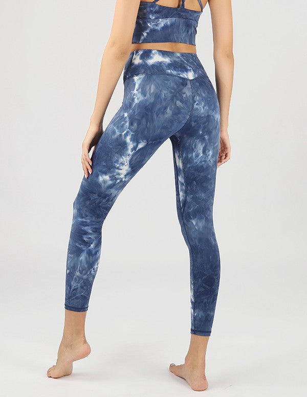 Tie-Dye Seamless High Waisted Leggings king-general-store-5710.myshopify.com