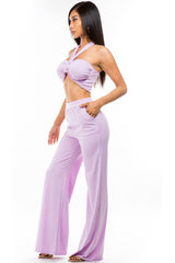 Lavender Casual Two Piece Pant Set king-general-store-5710.myshopify.com