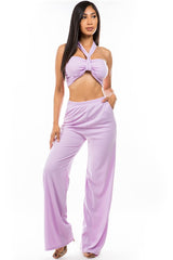 Lavender Casual Two Piece Pant Set king-general-store-5710.myshopify.com