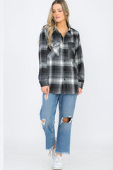 Regular Fit Checker Plaid Flannel Long Sleeve king-general-store-5710.myshopify.com