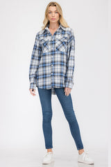 Regular Fit Checker Plaid Flannel Long Sleeve king-general-store-5710.myshopify.com