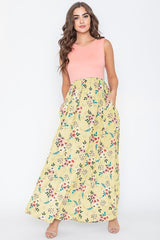 Summer Floral Maxi Dress