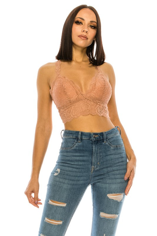 Lace Crop Top Bralette king-general-store-5710.myshopify.com