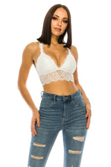 Lace Crop Top Bralette king-general-store-5710.myshopify.com