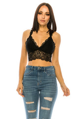 Lace Crop Top Bralette king-general-store-5710.myshopify.com