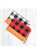 Buffalo Plaid Clutch king-general-store-5710.myshopify.com