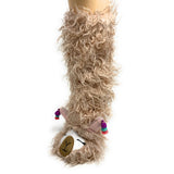 Llama Llama - Women's House Sherpa Slipper Socks king-general-store-5710.myshopify.com