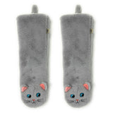 Here Kitty Kitty - Women Sherpa Slipper Socks king-general-store-5710.myshopify.com