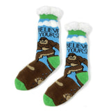 Believe - Women's House Sherpa Slipper Socks king-general-store-5710.myshopify.com