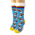 Happy Days - Women's House Sherpa Slipper Socks king-general-store-5710.myshopify.com