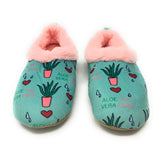 Aloe You - Women's House Sherpa Slippers king-general-store-5710.myshopify.com