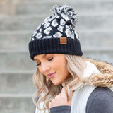 CC Leopard Pom Beanie king-general-store-5710.myshopify.com