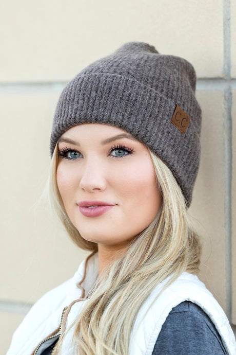 CC Fine Yarn Cuff Beanie king-general-store-5710.myshopify.com