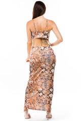 Snake Print Sexy Party Dress king-general-store-5710.myshopify.com