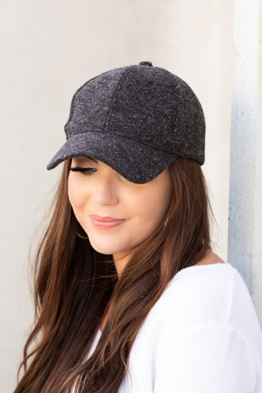 Fall Tweed Ball Cap king-general-store-5710.myshopify.com