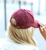 Fall Tweed Ball Cap king-general-store-5710.myshopify.com