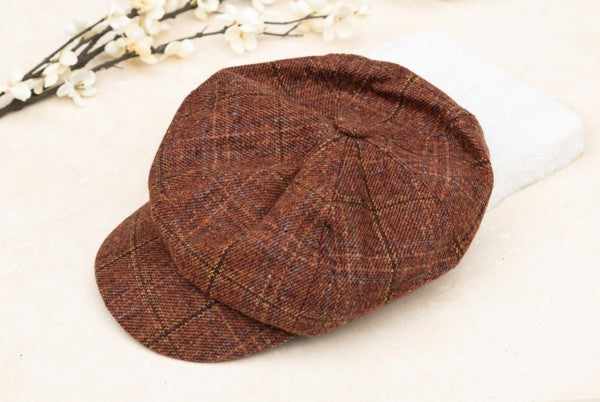 Plaid Newsboy Caps king-general-store-5710.myshopify.com