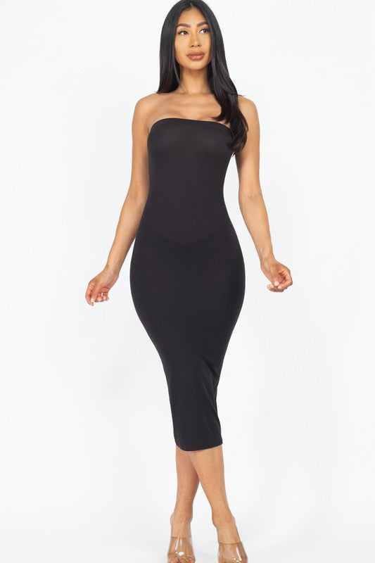 Sleeveless Tube Bodycon Midi Dress king-general-store-5710.myshopify.com