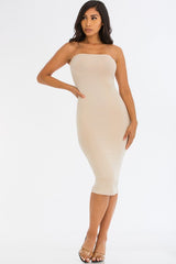 Sleeveless Tube Bodycon Midi Dress king-general-store-5710.myshopify.com