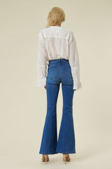 Curvy Classic Flare Jeans king-general-store-5710.myshopify.com