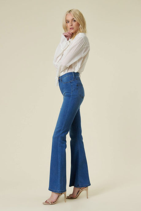 Curvy Classic Flare Jeans king-general-store-5710.myshopify.com