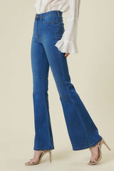 Curvy Classic Flare Jeans king-general-store-5710.myshopify.com