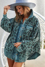 Vintage Washed Leopard Corduroy Buttoned Jacket king-general-store-5710.myshopify.com