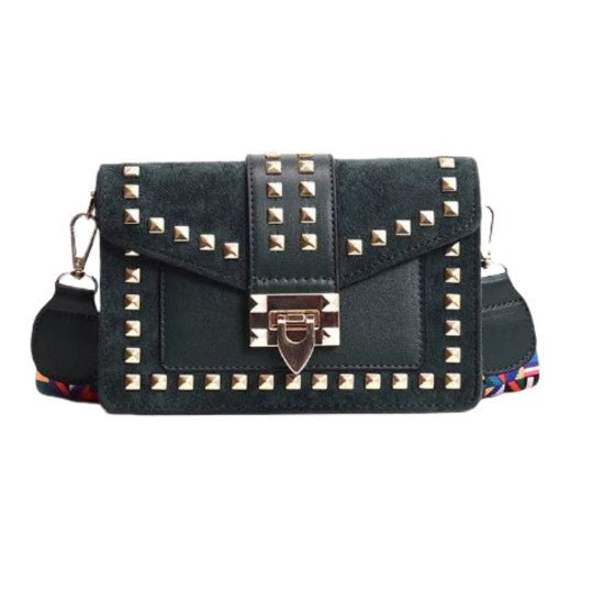 Betty Shoulder Bag with Velvet Finish king-general-store-5710.myshopify.com