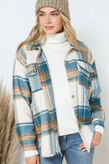 Yarn Dyed Plaid Shirt Jacket Shacket king-general-store-5710.myshopify.com