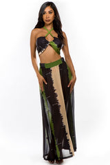 Green Multi Sexy Dress Set king-general-store-5710.myshopify.com