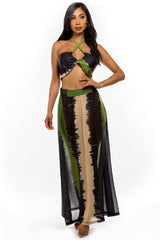 Green Multi Sexy Dress Set king-general-store-5710.myshopify.com