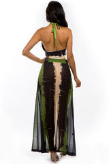 Green Multi Sexy Dress Set king-general-store-5710.myshopify.com