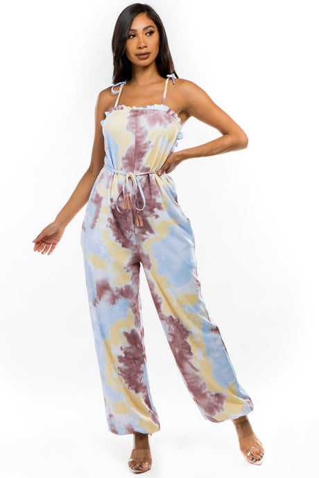 Blue Multi Sexy Jumpsuit king-general-store-5710.myshopify.com