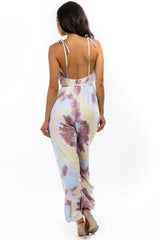 Blue Multi Sexy Jumpsuit king-general-store-5710.myshopify.com