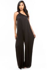 Black Belt Pant Style Jumpsuit king-general-store-5710.myshopify.com