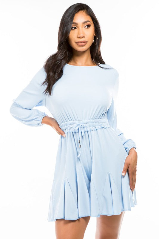 Sky Blue Sexy Romper king-general-store-5710.myshopify.com