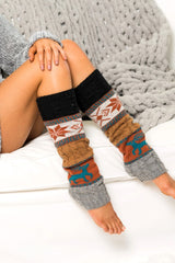 Nordic Snowflake Leg Warmers king-general-store-5710.myshopify.com