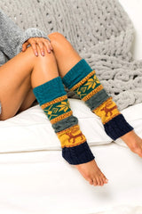 Nordic Snowflake Leg Warmers king-general-store-5710.myshopify.com